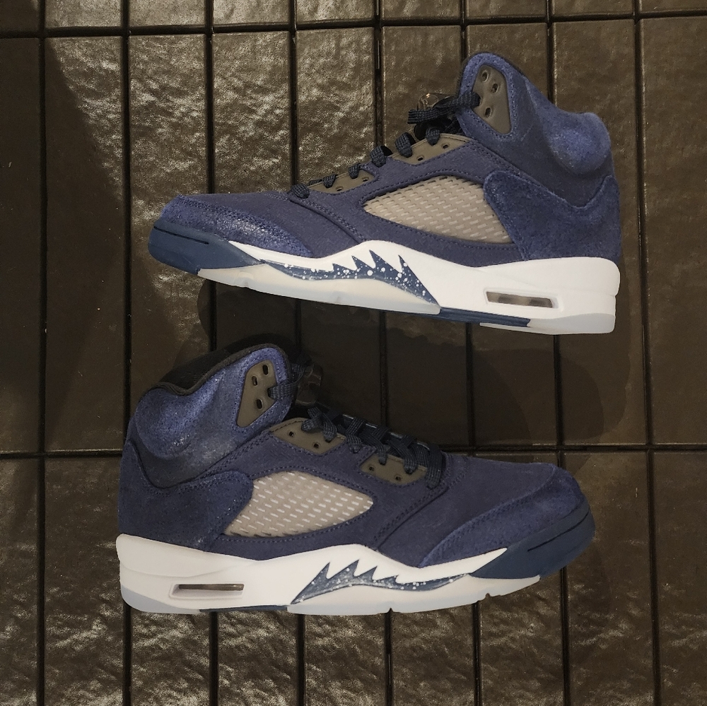 Men's Air Jordan 5 Retro SE 'Midnight Navy' - Picture 15 of 16